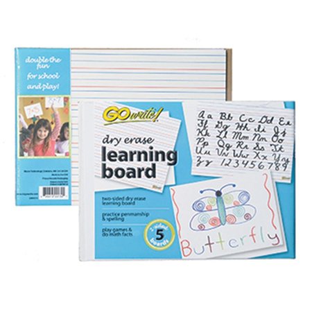 EASY-TO-ORGANIZE Gowrite Dry Erase Learning Boards EA65859